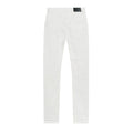 AMIRI White Distressed Moto Jeans — back